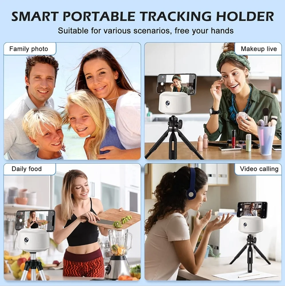 Auto Selfie Tracking Phone Holder